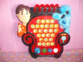 MATTEL BLUES CLUES ABC AND SOUNDS ELECTRONIC LEARNING TOY CUTE
