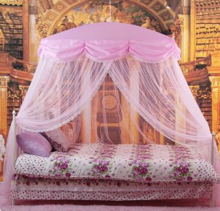   Net Bed Canopy Pink Princess bedding fits twin / Queen / King