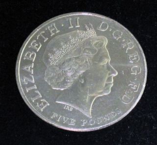 2006 UNITED KINGDOM ELIZABETH II 80th £5 FIVE POUNDS CROWN COIN
