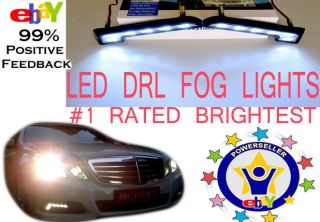   Benz 8K 6 LED W212 Style DRL Fog Driving Race Light FREE USA SHIPPING