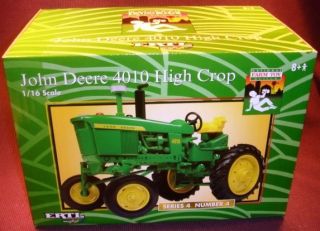 Ertl 116 John Deere 4010 High Crop Tractor National Farm Toy Museum 