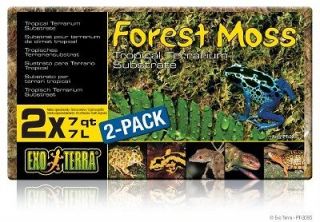 Exo Terra Reptile Terrarium Forest Moss Substrate 2pk