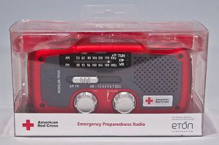 NEW Eton American Red Cross Emergency Winter Backcountry Radio LED 
