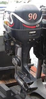 Evinrude 90HP Direct Fuel Injected Outboard Boat Motor Engine 20 
