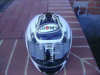 Suomy Gunwind Helmet Size L in Titanium Color