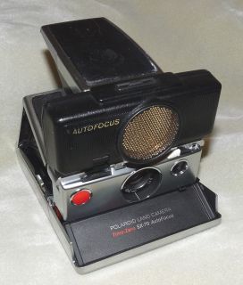 Vintage 70s Polaroid SX 70 Sonar One Step Instant Film Land Camera