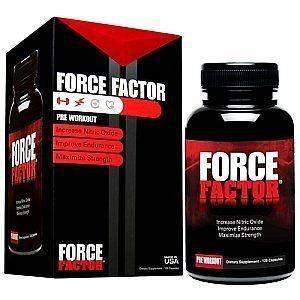 Force Factor   Pre Workout   60 Caps