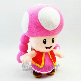 12 Super Mario Bros TOADETTE Soft Plush Doll^MY264