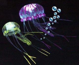 eshopps jellyfish ornament aquarium fish tank glowing