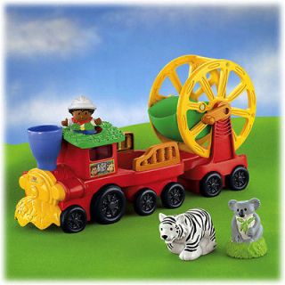 fisher price little people musical zoo train in Little People (1997 