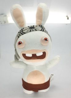 Rayman Raving Rabbids Cute Soft 12  Rabbit Big Ears Plush Toy Great 