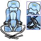 Portable Baby/Child Car Safety Booster Seat Cover Harness Cushion Blue