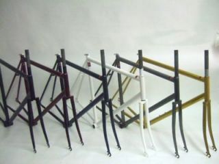 NEW OLD SCHOOL TRACK FIXED GEAR SS FRAME SET STRIPPER