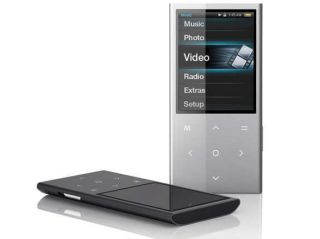 Coby MP757 8G 8GB Flash Memory Sleek 2.4 Touchpad Video  Player