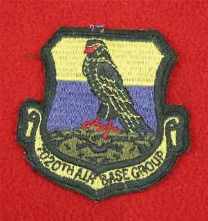 10005) Patch 7020th Air Base Group Insignia Badge Military USAF Air 