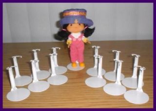  12 Kaiser Doll Stands 5.5 STRAWBERRY SHORTCAKE Dolls