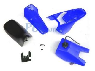 Yamaha PW80 PW 80 TANK SEAT PLASTIC KIT BLUE PS51