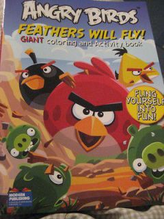 Angry Birds Coloring Books 2 Different Types