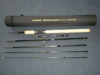   Vengeance STC travel spinning rod 710 / 810 6pc Fishing tackle