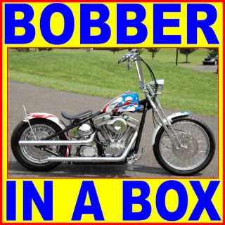 ACM RIGID BOBBER CHOPPER COMPLETE MOTORCYCLE CHASSIS BIKE IN A BOX KIT 