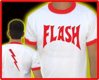 Flash Gordon T Shirt BNWT STAG fancy dress Queen Freddie Mercury Retro 