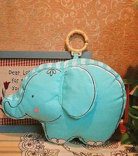 Fisher Price plush toy, Baby elephant cushion with a hanging ring to 