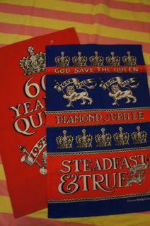 NEW Emma Bridgewater Tea Towel Diamond Jubilee 60 years a Queen 