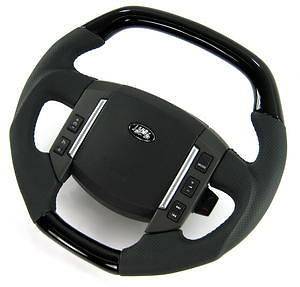 Flat top Steering Wheel Black Piano Range Rover Sport