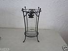 Longaberger Wrought Iron Glass Stand Candle Holder New ITEM