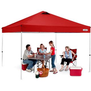 Trademark First Up Gazebo Red Tent Canopy (10 x 10)   canopy tent