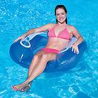   INFLATABLE FLOAT SWIMMING POOL FLIP CUSHION PILLOW LOUNGE CHAIR SEAT
