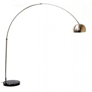 Arco Style Lamp with Black Round Base Modern Lamp New