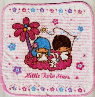 Little Twin Stars Washcloth Handkerchief Small Towel