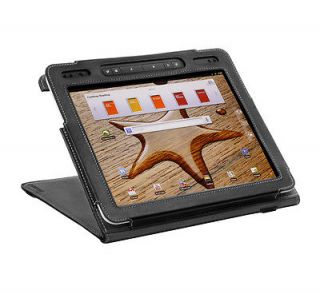 Black Flip Stand Cover Case for PocketBook A10 Tablet (A 10)