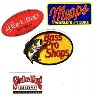   Bass Pro Shops Mepps Rat L Trap Strike King fishing lures tackle box