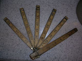 Antique DURALL Extension Folding Ruler