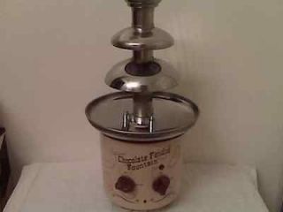 used chocolate fountain in Fondue Sets