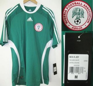 BNWT NIGERIA HOME 2007/2009 FOOTBALL SOCCER JERSEY TRIKOT