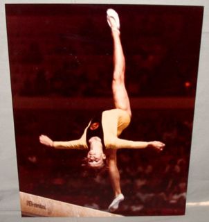   1976 Olympic Official Gymnastics Photo Mounted On Foam Core Board # 2
