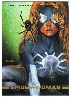 Spider Woman / 1993 Marvel Masterpieces Base Trading Card #33