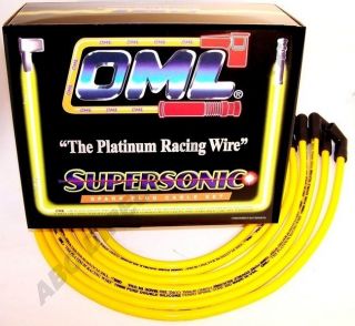 High Performance 10 mm Yellow Spark Plug Ignition Wire Set 28143Y