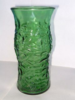 Forest Green E.O. Brody Co. 9.5 IN Depression Glass Vase C108 