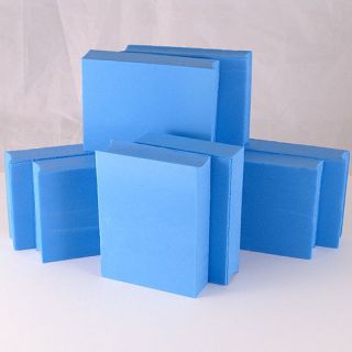   reuseable heat Moldable Foam Stamps set of 8 BLOCKS create your own
