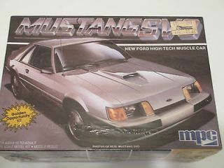 SEALED MPC FORD MUSTANG SVO 1/25 Model Car Kit   MINT