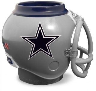  DALLAS COWBOYS Fan Helmet Mug Can Bottle Cooler Desk Caddy Cup