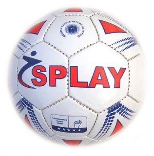 Splay Pre Match Ball football All weather 32 panel white Size 4 ball 