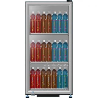   In Glass Door Display Cooler, Commercial Soda Beverage Center Fridge
