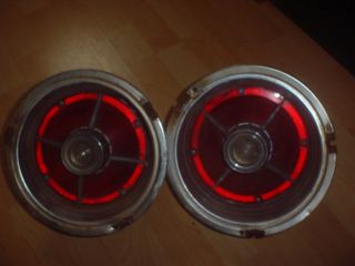 1963 ford galaxie 500 tail light assembly complete set,Lens intact