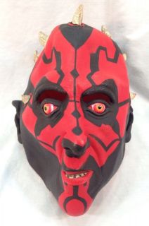 Darth Maul 3/4 Face Mask Star Wars I Halloween Costume Phantom Menace 