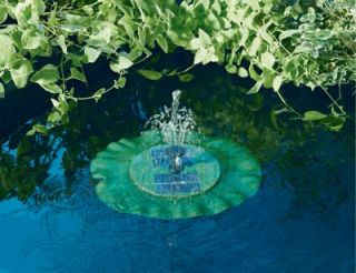 New Solar Floating Water Lilly Pond Pump Fountain Kit Ideal xmas Gift
